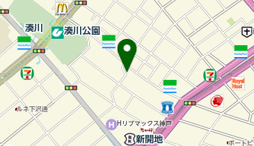 八栄亭 下店の地図画像