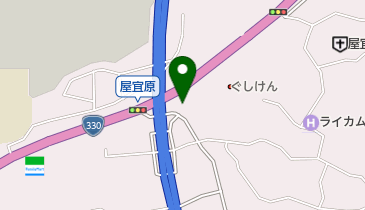ローズガーデンの地図画像
