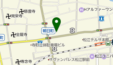 ドーミーインEXPRESS松江の地図画像