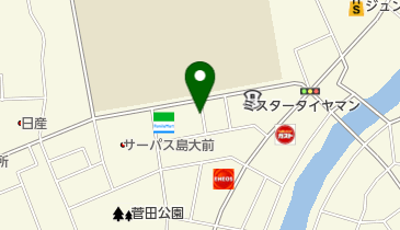 麺や 拓の地図画像