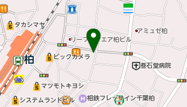 麺屋こころ (柏店)の地図画像