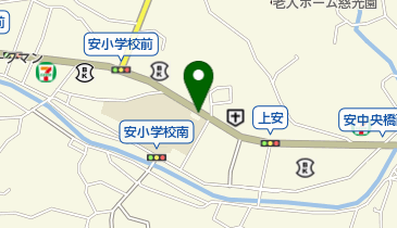 ラーメン食堂の地図画像