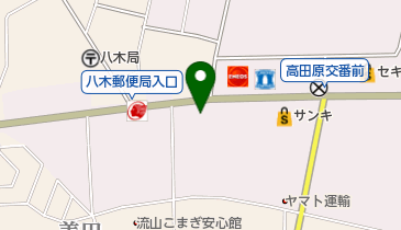 そば・日本料理 美晴の地図画像