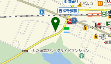 武蔵野倶楽部の地図画像