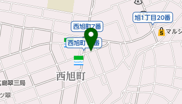 鉄板焼 茶々の地図画像