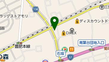 大阪王将 (菊陽店)の地図画像