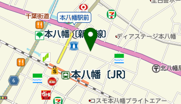 停車場の地図画像