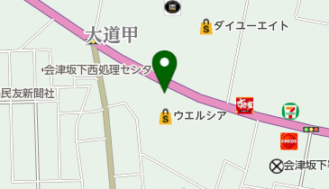 ラーメン長八の地図画像