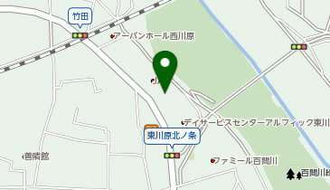 麺屋べんてんの地図画像
