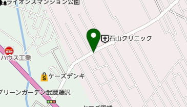 三丁目の手打うどんの地図画像