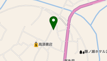 ふじや食堂の地図画像