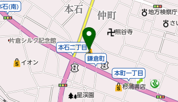 双喜亭 熊谷店の地図画像
