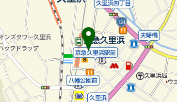 オーブン亭 久里浜店の地図画像