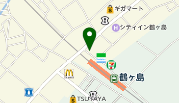 はつがい商店の地図画像