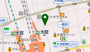 木の花の地図画像