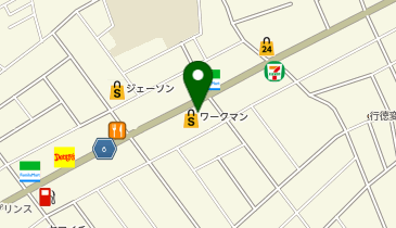 割烹 白浜の地図画像