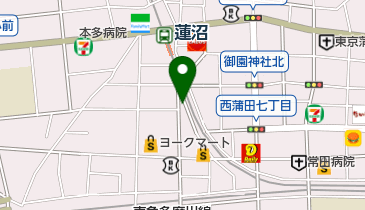 WESTERN RESTAURANTブロンコの地図画像