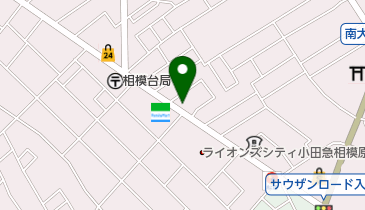 炭火焼鳥さくらの地図画像