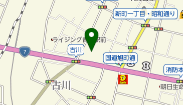 ふる河亭の地図画像