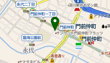 カフェバー カプリスの地図画像