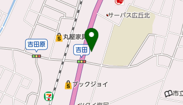 食堂SS (広丘店)の地図画像
