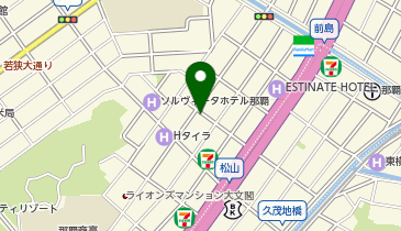 焼肉東光園 松山本店の地図画像