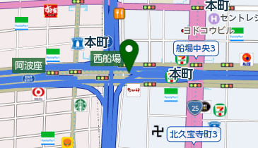 南海飯店の地図画像