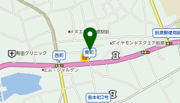 焼きとりの八兵衛 前原本店の地図画像