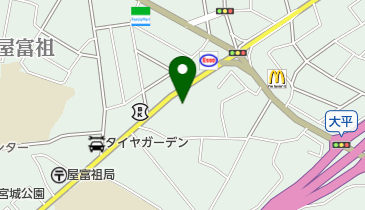 鶏白湯 らぁ麺 荻の地図画像