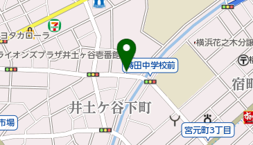 ぴょん吉亭の地図画像
