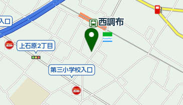 おそば 増田屋 (西調布店)の地図画像