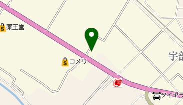 新なぎさ食堂の地図画像