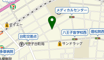 生そば 満留賀の地図画像