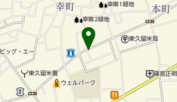 おそば 小川家の地図画像