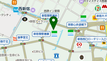 伊勢 新宿野村ビル店の地図画像