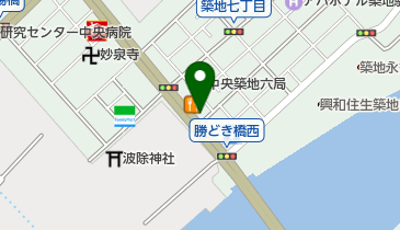 北海道らーめん みそ熊 (築地店)の地図画像