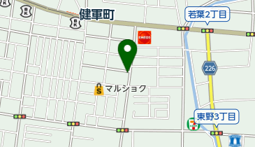ヌードルショップ 信の地図画像