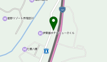 まさよし食堂の地図画像