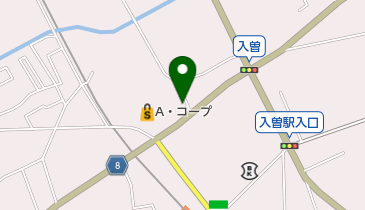 カフェレストランI Pの地図画像