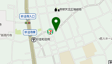 すし長の地図画像