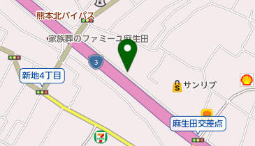 鯛ラーメン かけつ軒の地図画像