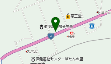 ラーメン処 花いちばんの地図画像