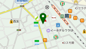 わがまま亭の地図画像