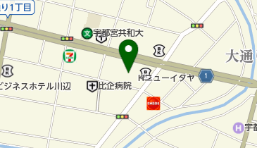 ホテルニューイタヤ 味処 桔梗の地図画像