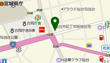 麺屋58の地図画像