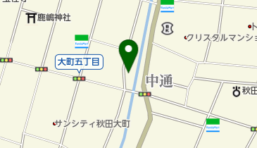 大安ラーメンの地図画像