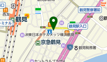 高華園の地図画像