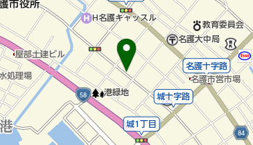 つけ麺大王 (名護城店)の地図画像