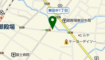 麺処 白虎 (御殿場新橋店)の地図画像