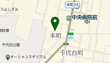 たぬきの地図画像